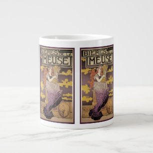 Biere de la Meuse by Marc Auguste Bastard Large Coffee Mug