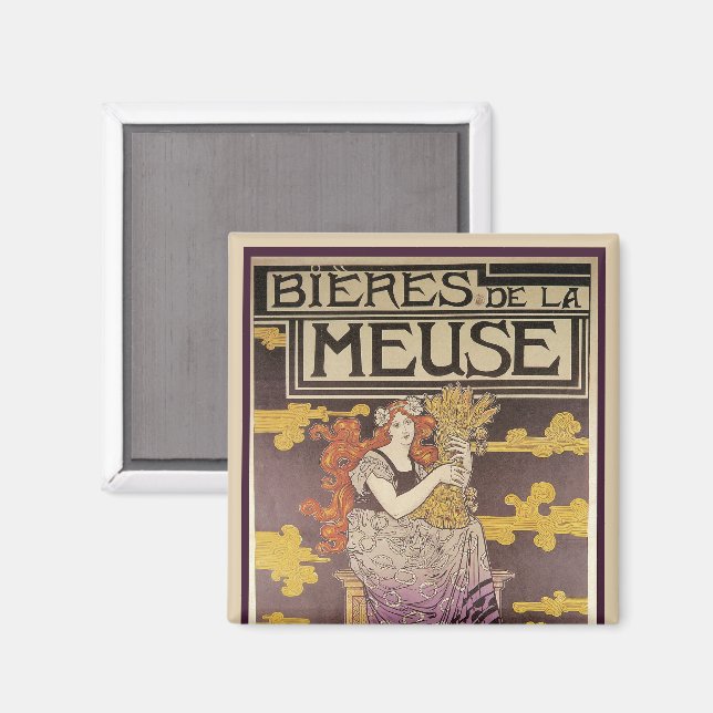 Biere de la Meuse by Marc Auguste Bastard Magnet (Front/Back)