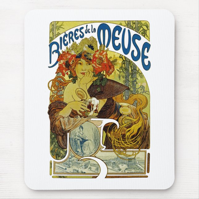 Bieres de la Meuse Mouse Mat (Front)