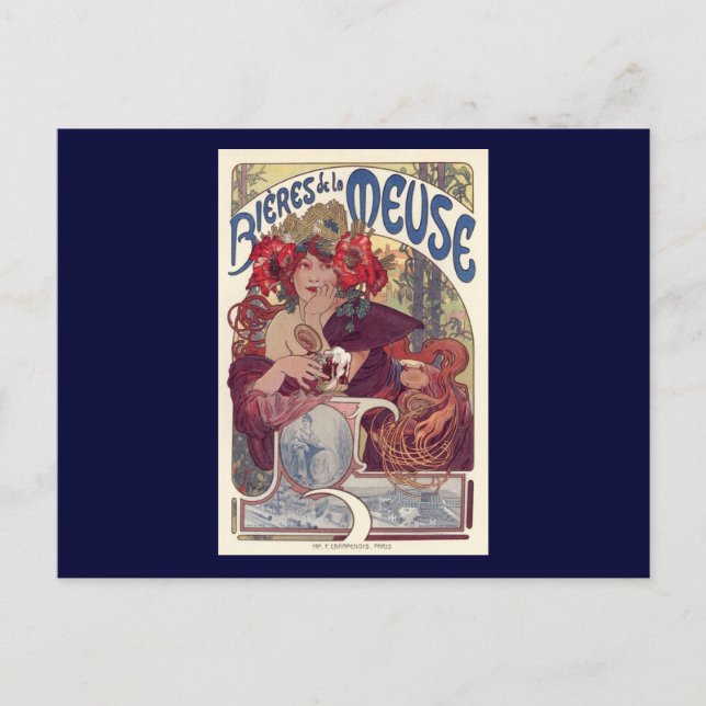 Bieres de la Meuse Postcard (Front)