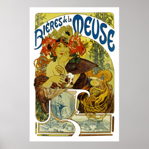 Bieres de La Meuse Poster