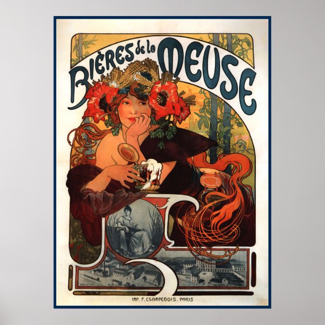 Bieres de la Meuse Poster (Front)