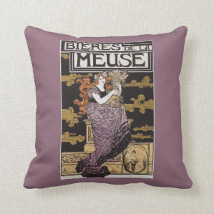 Bieres de la Meuse Promotional Poster Cushion