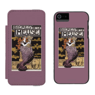 Bieres de la Meuse Promotional Poster Incipio Watson™ iPhone 5 Wallet Case