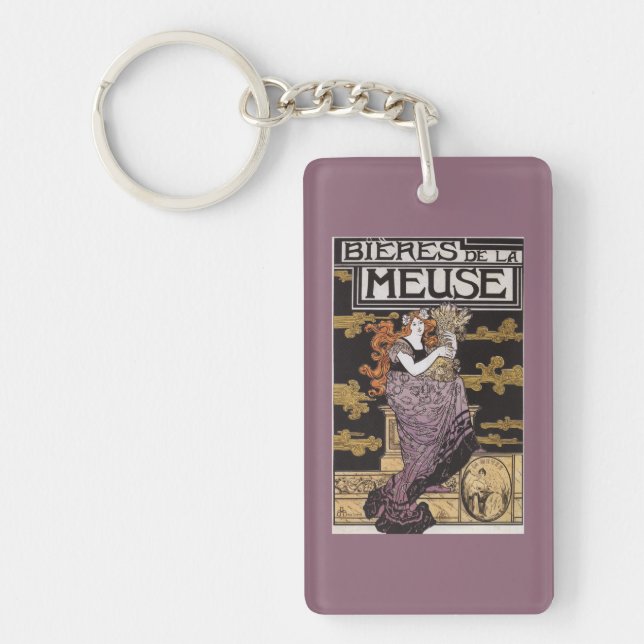 Bieres de la Meuse Promotional Poster Key Ring (Front)