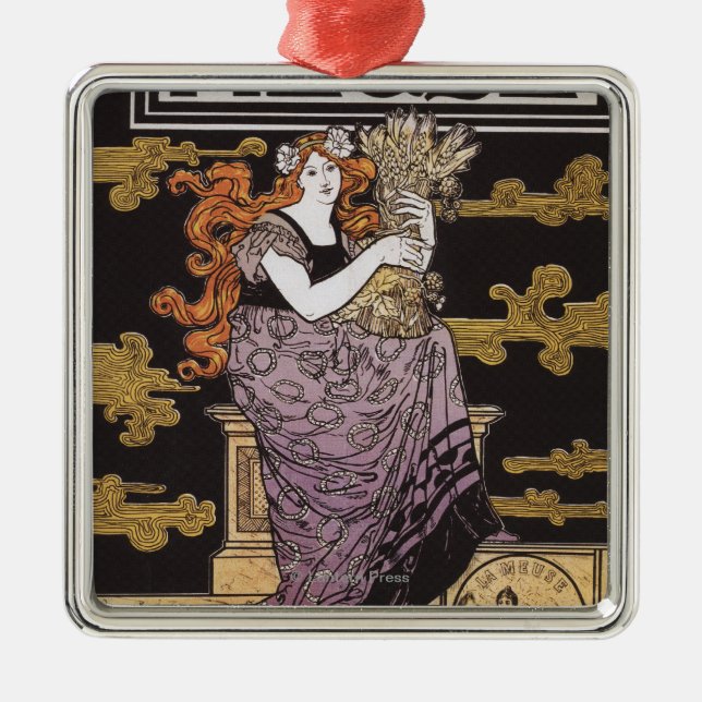 Bieres de la Meuse Promotional Poster Metal Tree Decoration (Front)