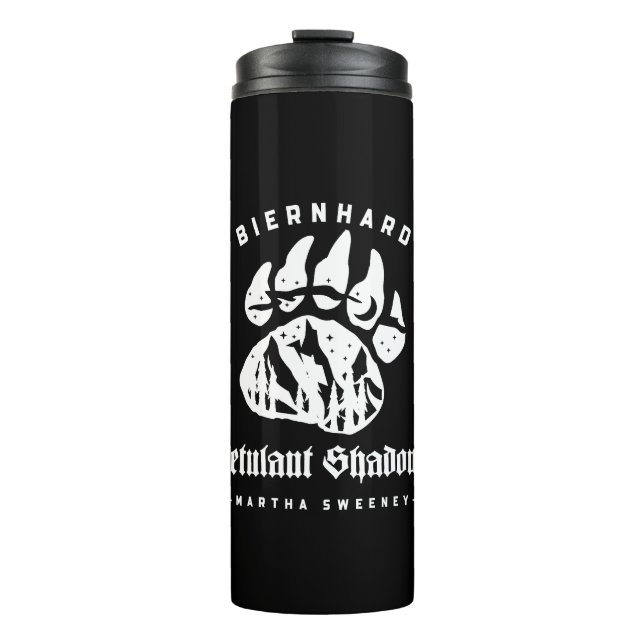 Biernhard Bears Petulant Shadows Thermal Tumbler (Front)