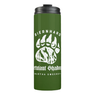 Biernhard Bears Petulant Shadows Thermal Tumbler