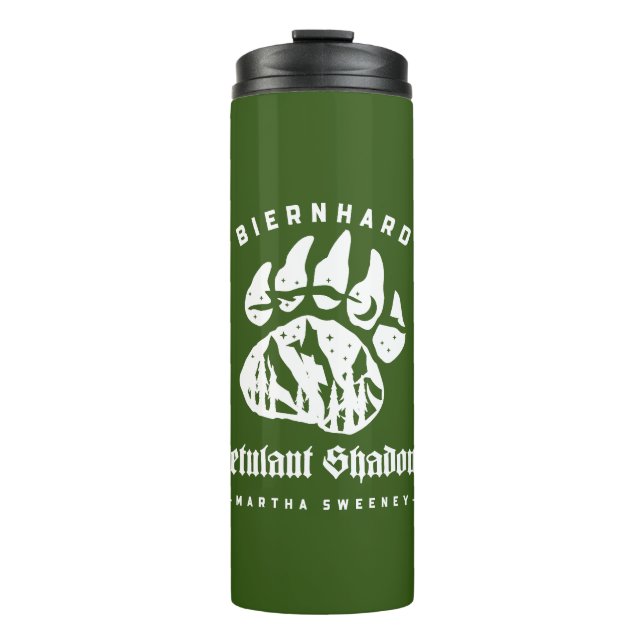 Biernhard Bears Petulant Shadows Thermal Tumbler (Front)