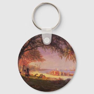 Bierstadt Albert, The Landing of Columbus Key Ring