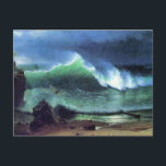 Bierstadt - Emerald Sea, fine art painting, Postcard<br><div class="desc">Emerald Sea,  popular painting by Albert Bierstadt</div>