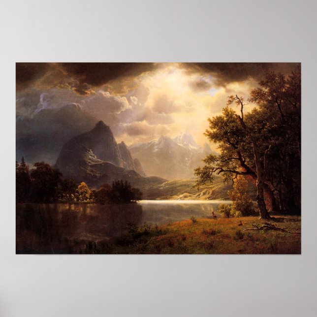 Bierstadt Estes Park Colorado Poster (Front)