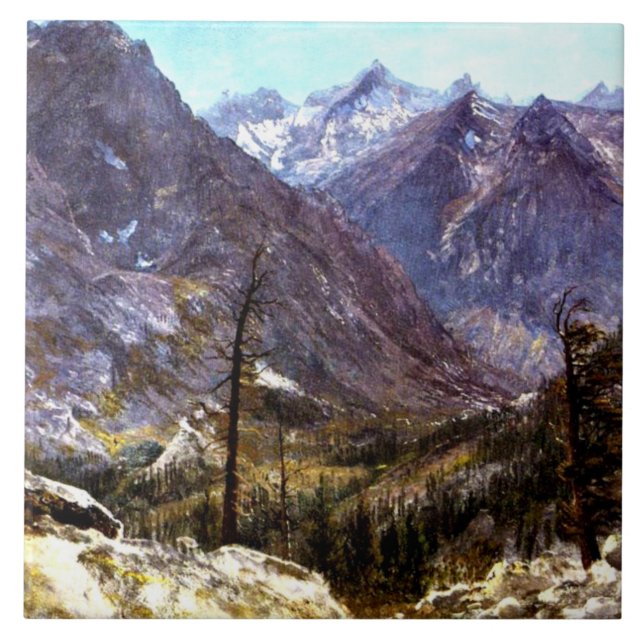 Bierstadt - Estes Park, Colorado, Tile (Front)