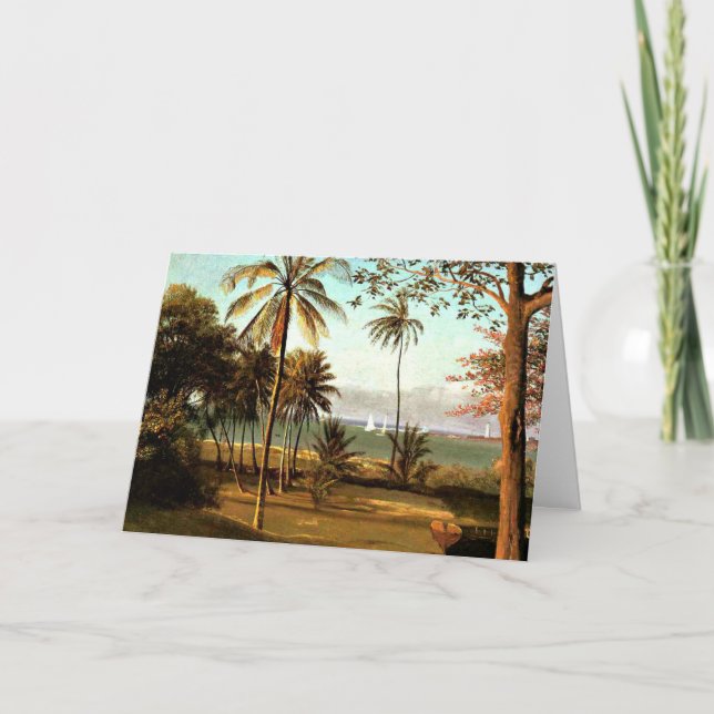 Bierstadt - Florida Scene Card (Front)