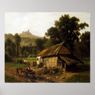 Bierstadt - In The Foothills Poster