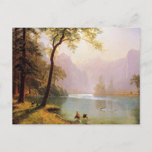 Bierstadt - Kern's River Valley, California, Postcard