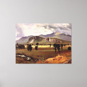 Bierstadt - Moat Mountain, New Hampshire Canvas Print