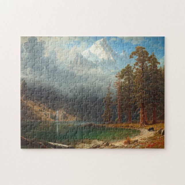 Bierstadt Mount Corcoran Painting Jigsaw Puzzle (Horizontal)