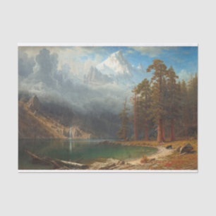 Bierstadt Mount Corcoran Painting Tissue Paper