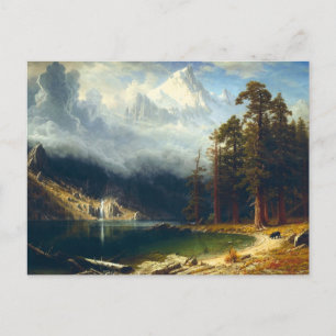 Bierstadt Mount Corcoran Postcard