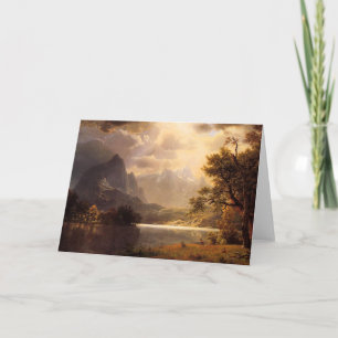 Bierstadt These Park Colorado Greeting Card