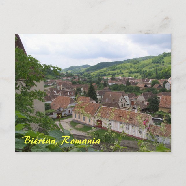 Biertan, Romania Postcard (Front)