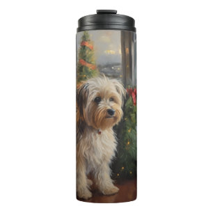 Biewer Terrier Christmas Cruise: Pawsome Holiday Thermal Tumbler