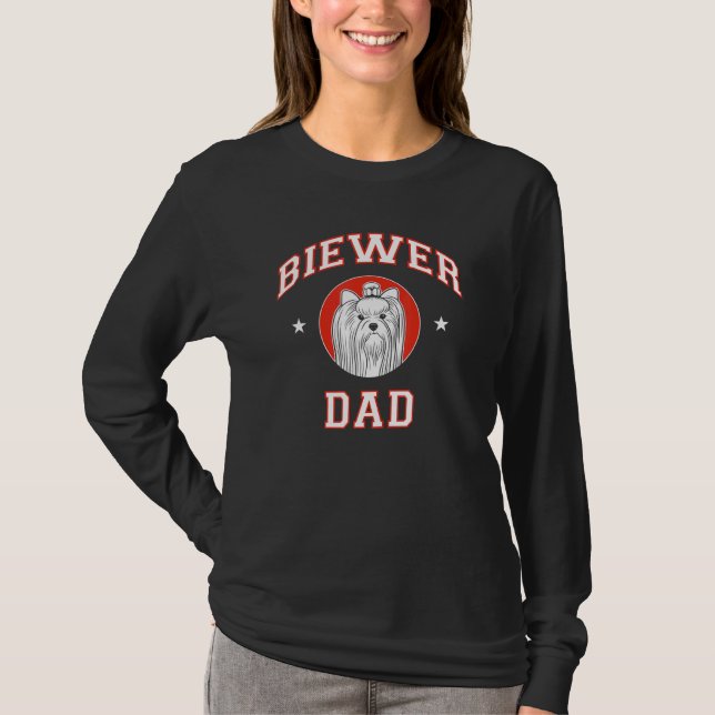 Biewer Terrier Dad 1 T-Shirt (Front)