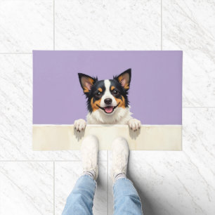 Biewer Terrier Dog Doormat Art