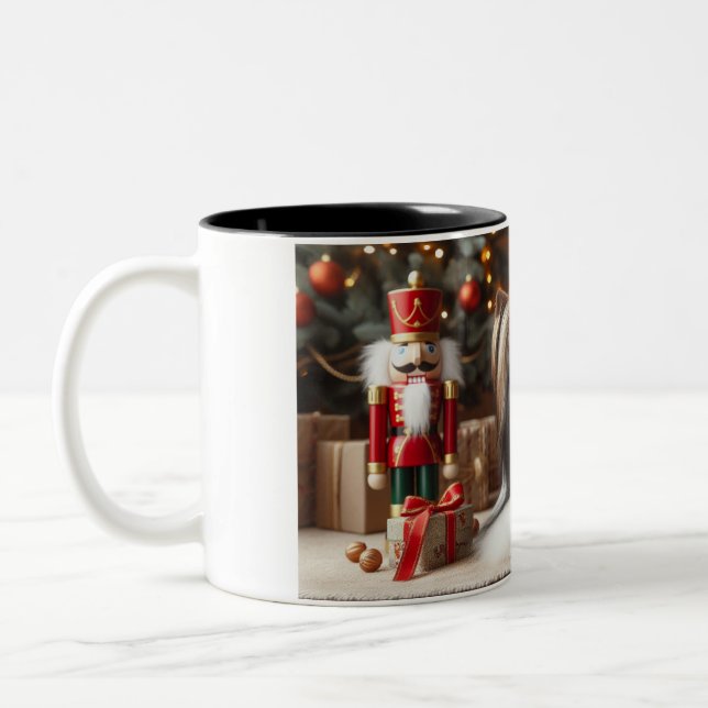 Biewer Terrier Holiday Mug  (Left)