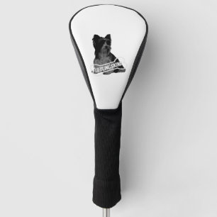 Biewer Terrier portrait, funny saying Classic T-Sh Golf Head Cover