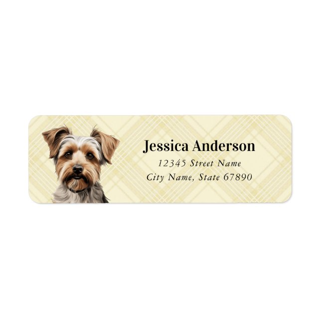 Biewer Terrier Return Address Labels (Front)