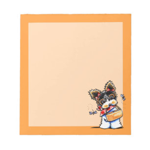 Biewer Yorkie Picnic Time Notepad