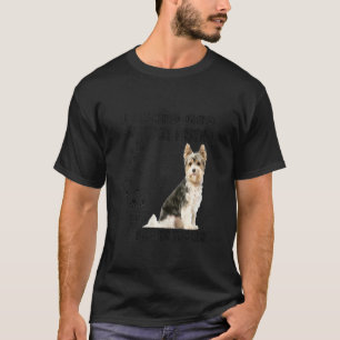 Biewer Yorkshire Terrier Quote Mom Dad Cute Beaver T-Shirt