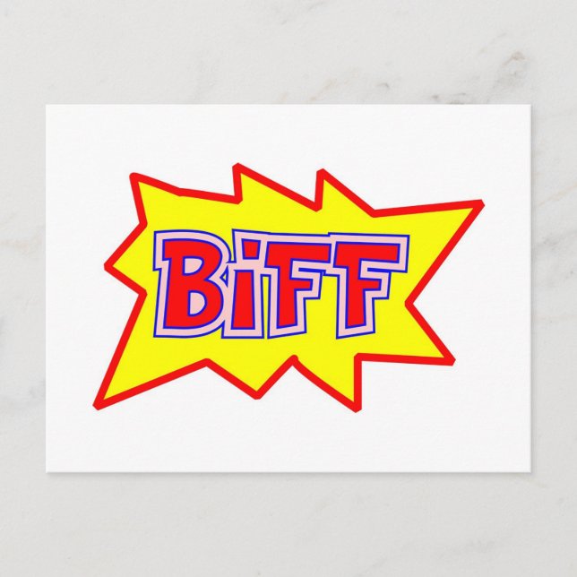 Biff Postcard (Front)