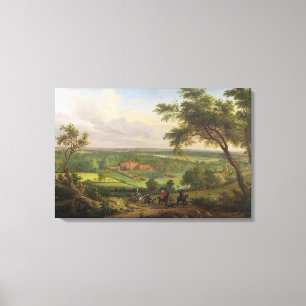 Bifrons Park, Patrixbourne, Kent, formerly attribu Canvas Print
