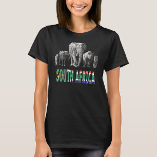Big 5 Wildlife Design For South Africa Safari T-Shirt