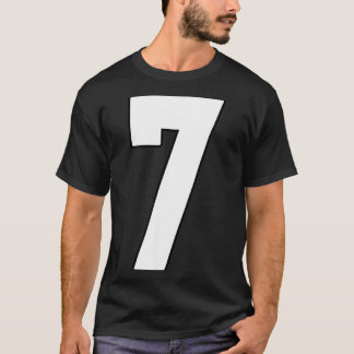 Big 7 Jersey Number 7 Uniform Biggest Fan Favourit T-Shirt