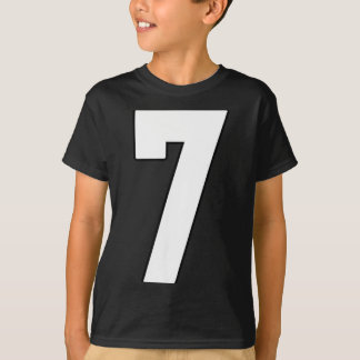Big 7 Jersey Number 7 Uniform Biggest Fan Favourit T-Shirt