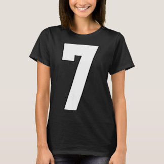 Big 7 Jersey Number 7 Uniform Biggest Fan Favourit T-Shirt