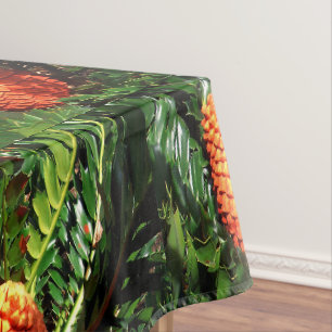 Big African Pine Cones Trees, Tablecloth