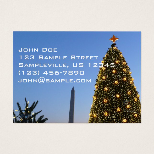 Big and Little Christmas Trees II Holiday in DC (Front)