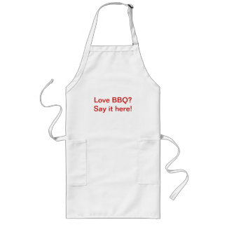 Big and Tall BBQ apron