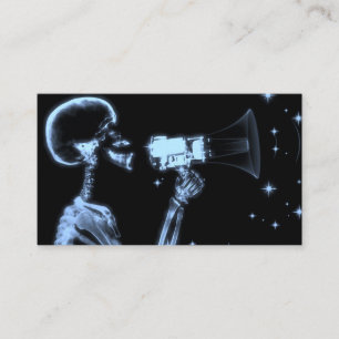 Big Announcement X-Ray Skeleton - Blue