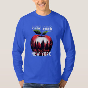 Big Apple New York City Retro Graphic T-Shirt