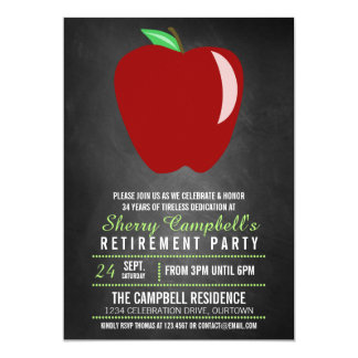 retirement announcement flyer