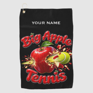 Big Apple Tennis - New Your Tennis Tournament Golf Towel