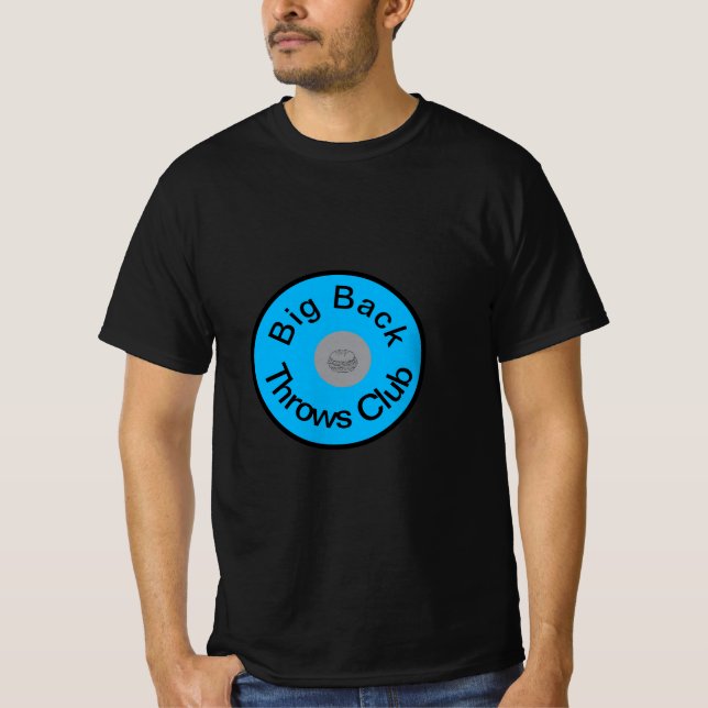 Big Back Throws Club logo T-Shirt (Front)