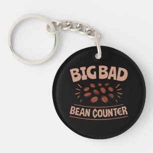 Big Bad Bean Counter Funny Accounting CPA Key Ring