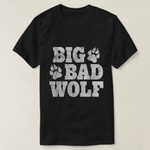 Big Bad Wolf Costume Funny Halloween Tee